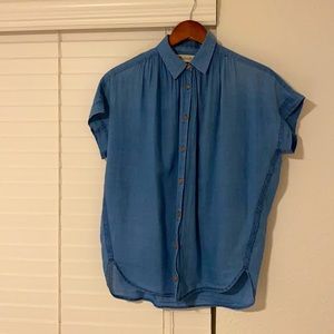 Madewell Central Shirt Bright Indigo